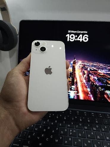 iphone pro max: IPhone 13, 128 GB, Ağ, Face ID — 3