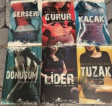 turk heyratı: Rachel Vincent – “Şifters” seriyası, 6 kitablıq dəst (Pegasus — 1