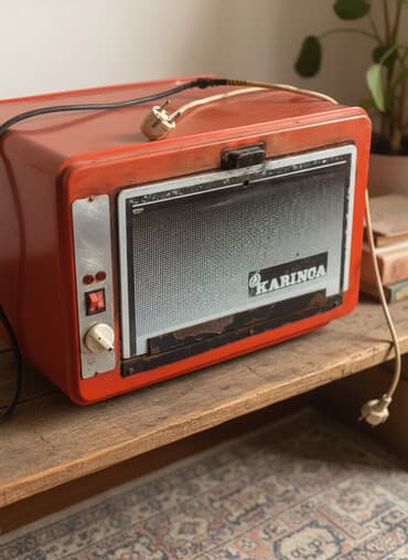 Блендеры: Духовка Электрическая, цвет - Красный, Отдельностоящая — 1