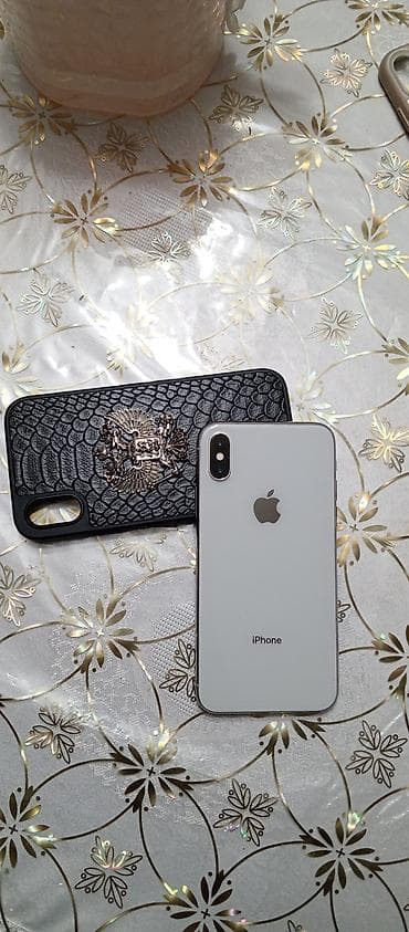 tv android box: IPhone X, 64 GB, Gümüşü, Face ID — 1