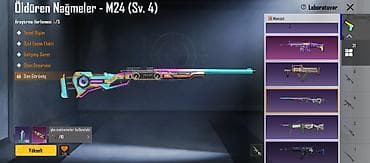 smart ady az: PUBG Mobile hesabında yüksəldilə bilən nadir silah görünüşləri paketi — 4