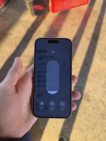i̇pone 14: IPhone 15 Pro, 128 GB, Ağ, Zəmanət, Simsiz şarj, Face ID — 7