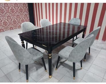 Oval masa, Eyvan üçün, 6 nəfər — 13