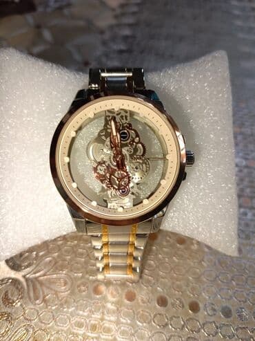 механические часы в баку: Qol saatı, rəng - Gümüşü — 4