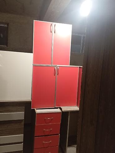 Mətbəx üçün modul şkaf dəsti - Material: laminat/MDFlam panellər