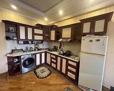 metbex mebeli: Mətbəx mebel dəsti – künc yerləşimli, funksional və geniş saxlama — 1