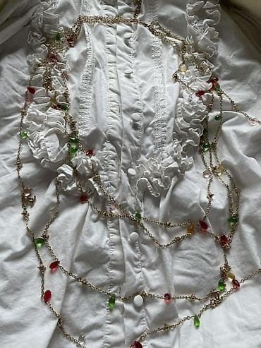 бусы: Satılır – orijinal Chanel vintage boyunbağı. Lüks, nadir və tamamilə — 3