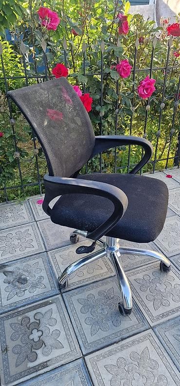 mebel xana: Təkərli, Qolları tənzimlənmir, Parça — 2