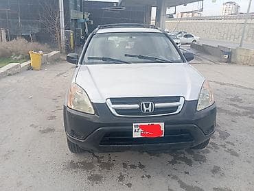 mazda satış: Honda CR‑V (II nəsil) krossover - Kuzov: gümüş rəng, 5 qapı, dam — 2