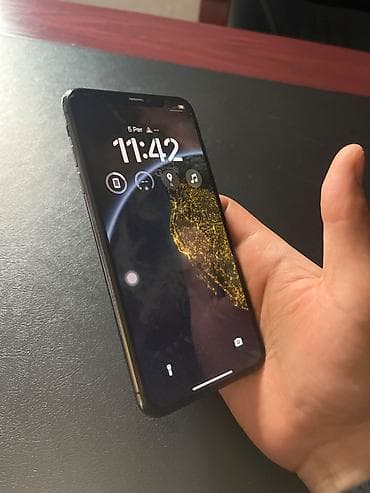 sade tel: IPhone Xs Max, 64 GB, Space Gray, Simsiz şarj, Face ID — 1