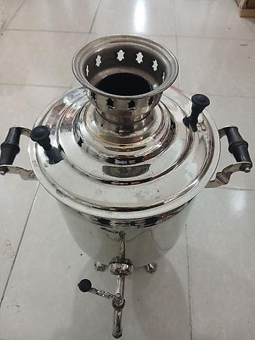 Samovarlar: İşlənmiş Od Samovar, 10-dan çox l, Ödənişli çatdırılma — 3
