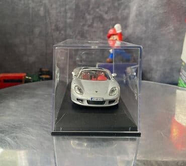 metbex tavan modelleri: Коллекционная модель Porsche Carrera GT Cabriolet type 980 silver — 2