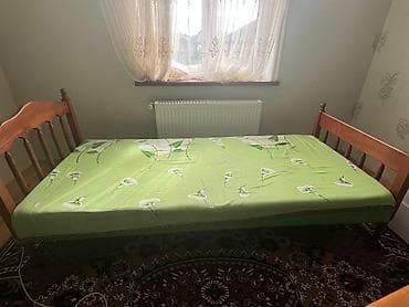 Təknəfərlik çarpayı, Matras ilə, Siyirməsiz