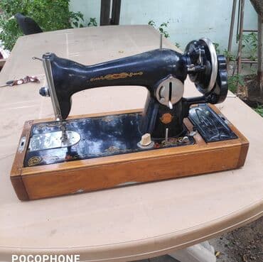 ручная швейна машина: Mexaniki tikiş maşını – klassik dizayn - Korpus: dözümlü metal — 2