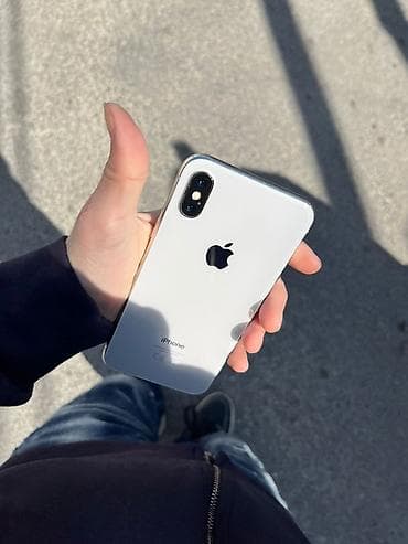 IPhone X, 256 GB, Gümüşü, Face ID