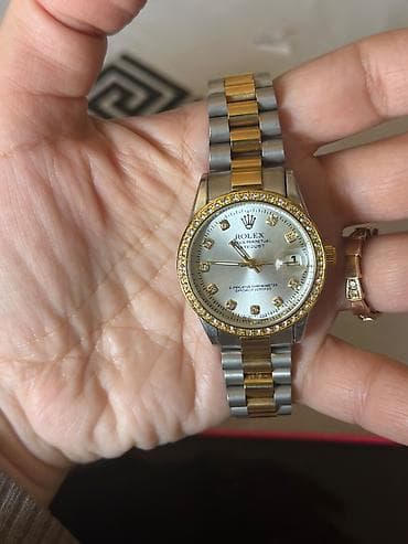 Qol saatları və aksesuarlar: Rolex saat. Heç işlənməyib. 70 azn -ə satılır — 3