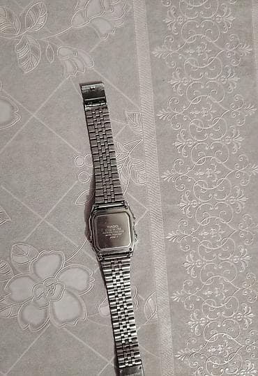 qədimi qol saatları: Yeni, Qol saatı, Casio, rəng - Gümüşü — 3