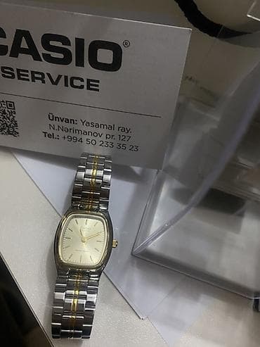 qol saatlari: Qol saatı, Casio, rəng - Qızılı — 2