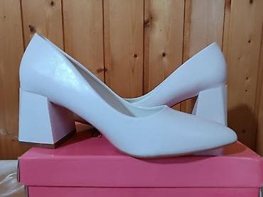 Tuflilər, Ölçü: 37, rəng - Ağ, Yeni