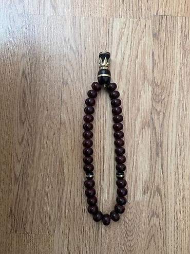 Məhsul: Kolleksiya üçün təsbeh dəsti - 1 ədəd klassik təsbeh: tünd