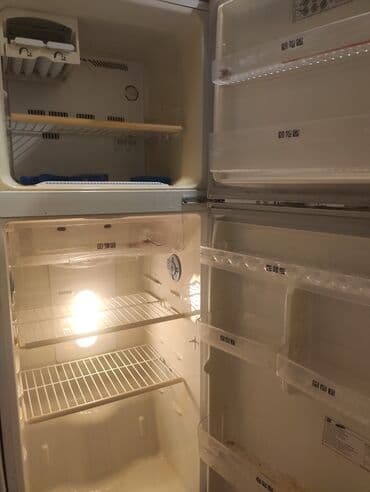 soyuducu temiri: İşlənmiş 2 qapılı Samsung Soyuducu Satılır, rəng - Boz, Dispenserli — 10