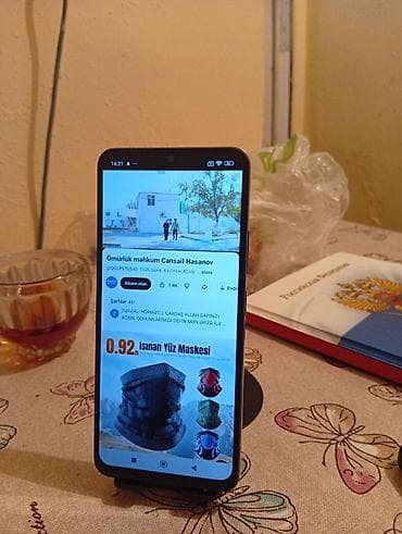 tel halva: Redmi 14C, 256 GB, rəng - Yaşıl, Sensor — 1