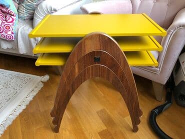 işlənmiş oturacaq: DOGTAS masa, 3 adad dast — 5