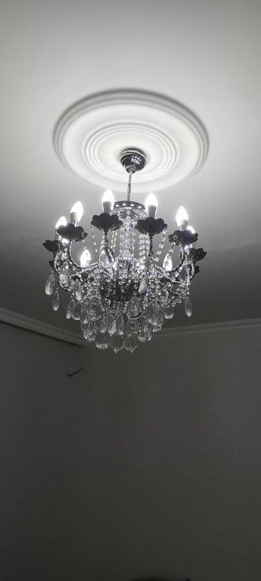 taxta cilciraqlar: Çılçıraq, 10 və daha çox lampa, Metal — 3