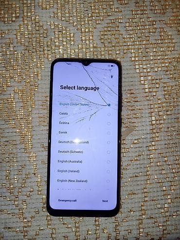Mobil telefon və aksesuarlar: Oppo A16, 32 GB, rəng - Qara, Qırıq — 1