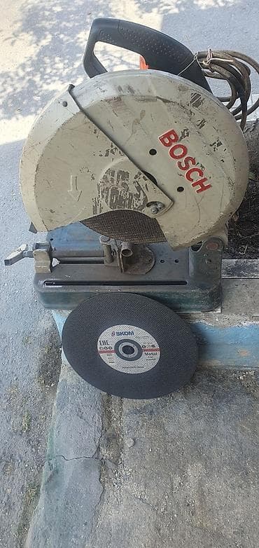 Moyka avadanlığı: Bosch metal kəsici stasionar dəzgah (qayçı tipli, 355 mm diskli) - — 3