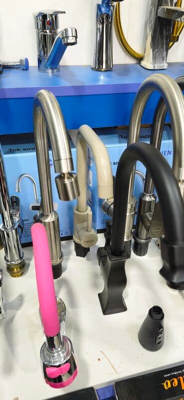 Digər tikinti materialları: Mətbəx üçün qarışdırıcı kranlar – müxtəlif model və üslublar - — 1