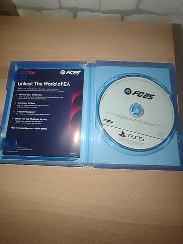 disk dvd: PS5 üçün EA Sports FC 25 – disk versiyası satılır. Tecili pula — 3