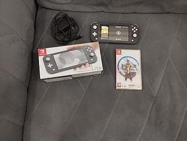 нинтендо: Nintendo Switch Lite (Boz rəng) + Mortal Kombat 1 (Nintendo Switch — 1