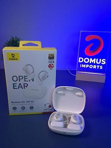 redmi airdots 2: Yeni Simsiz (Bluetooth) Qulaqcıqlar, Baseus, rəng - Ağ — 2