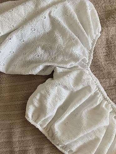 ag papaq: Qısa Bluz satılır yeni alınıb S/M gedir — 3