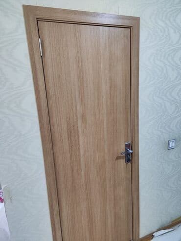 двери межкомнатнын бу: Məhsul: Daxili (otaq) qapıları – təbii ağac fakturalı, açıq palıd — 1