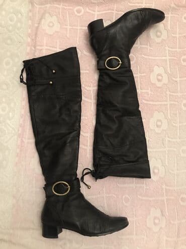 Ölçü: 39, rəng - Qara, İşlənmiş