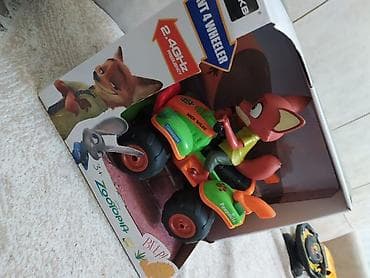 oyuncaq aparati: Zootopia mövzusunda pultla idarə olunan oyuncaqlı ATV - Brend/mövzu — 1