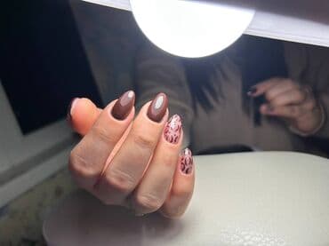 акция на наращивание ресниц текст: Маникюр, Наращивание ногтей, Дизайн ногтей, Типсы, С выездом на дом — 5