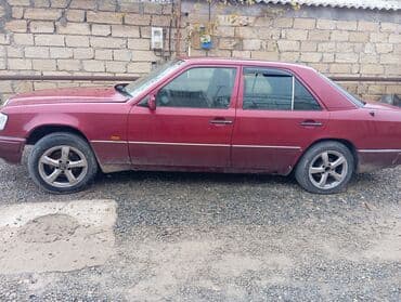 мерс сапог дубль кабина: Mercedes-Benz W124 sedan - Korpus: 4 qapılı sedan, tünd qırmızı rəng — 2