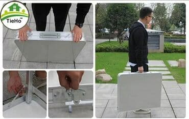 stol stul işlenmiş: Yeni, Dördbucaq masa, 4 stul, Açılan, Stullar ilə, Plastik, Çin — 3