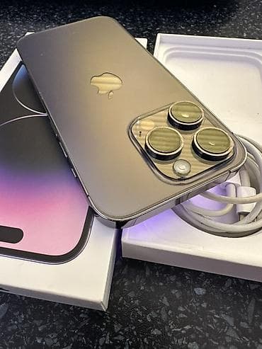 iphone 7 plus plata: IPhone 14 Pro, 256 GB, Deep Purple, Face ID — 8