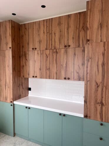 Sifarişlə mətbəx dəsti, Özü çəkən petlələr, Mat laminat, Pulsuz çatdırılma