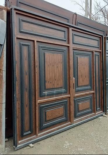 col qapi: Metal darvaza və giriş qapıları – fərqli dizaynlar - Material: qalın — 5