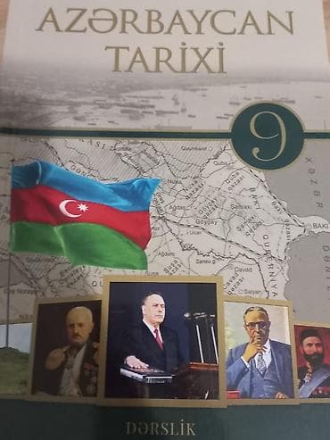 9-cu sinif dərslikləri dəsti Məhsulun tərkibi: - Azərbaycan tarixi 9 at lalafo.az 9-cu sinif dərslikləri dəsti Məhsulun tərkibi: - Azərbaycan tarixi 9