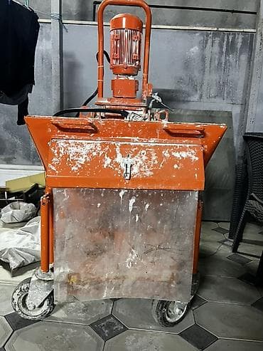 İstehsal avadanlığı: Səthi suvaq və məhlul qarışdırma-aparatı Tam işlək vəzyətdədir — 6