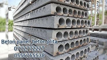 Beton plitə, beton panel, beton blok. Eni 1 metr, 1,2 metr veya 1,5 lalafo.az -da Beton plitə, beton panel, beton blok. Eni 1 metr, 1,2 metr veya 1,5