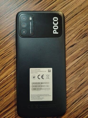 qaqa profil şəkilləri: Poco M3, 64 GB, rəng - Qara, Sensor, Barmaq izi — 2