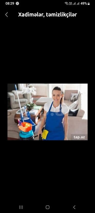 salonda xadime: Xadimə, 45 yaş, 5 ildən artıq təcrübə — 1