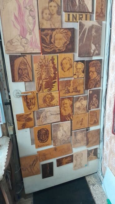 elxan elatli adsiz tablo pdf yukle: Əl işi.Ağac üzərində yandırma ilə şəkiliş Qiymətlər fərqlidir — 1